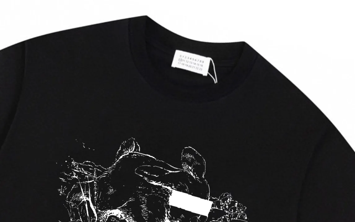 Salomon x Magiera MM 6 2025New Arrival logo Same Style t · 300 100％ · 32 · ：Black Size：XS S M L